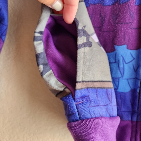 Fortnite Supply Llama Hoodie Zip Front Fleece Sweatshirt Jacket Size L - Picture 12 of 16